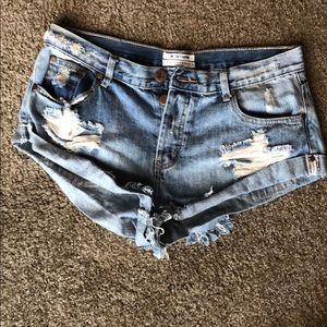 One Teaspoon Bandits Shorts